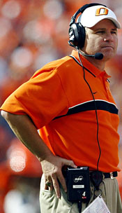 Oklahoma State Coach Les Miles
